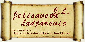 Jelisaveta Lađarević vizit kartica